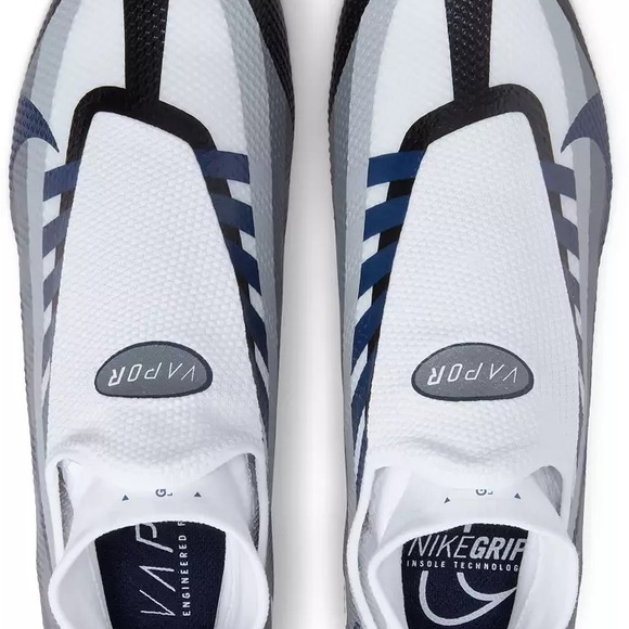 Nike Vapor Edge Pro 360 Football Cleats Blue White Grey DV0778-001 Mens Size 12 - Picture 12 of 12